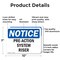 Signmission Pre-Action System Riser, 10 in W x Rectangle, Aluminum OS-2PACK-NS-A-710-L-17781 - alternate 5